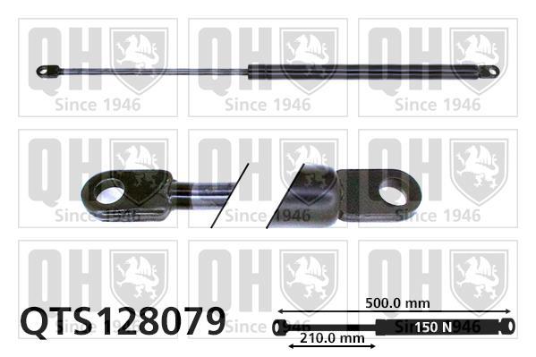 Vérin (Vérin de hayon) QUINTON HAZELL QTS128079