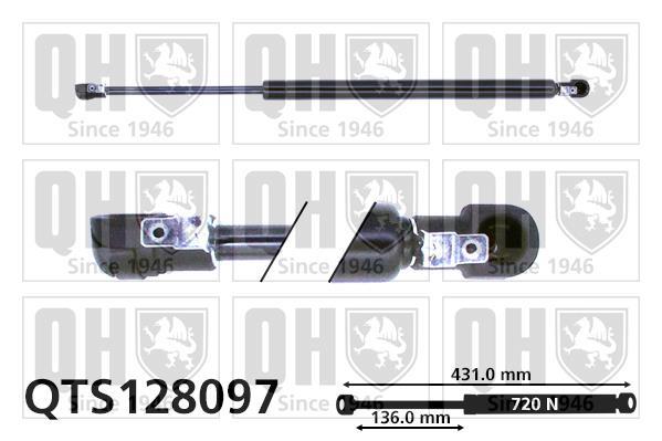 Vérin (Vérin de hayon) QUINTON HAZELL QTS128097