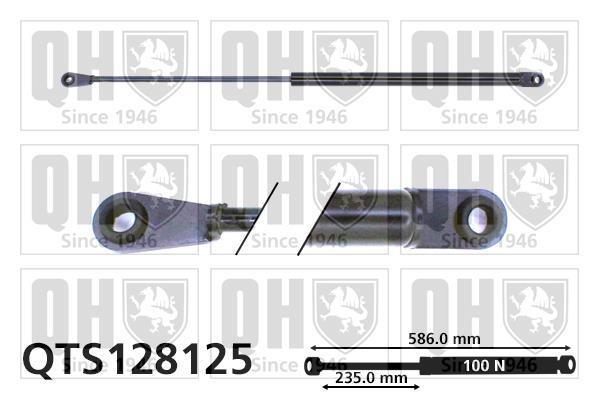 Muelle neumático QUINTON HAZELL ref. QTS128125