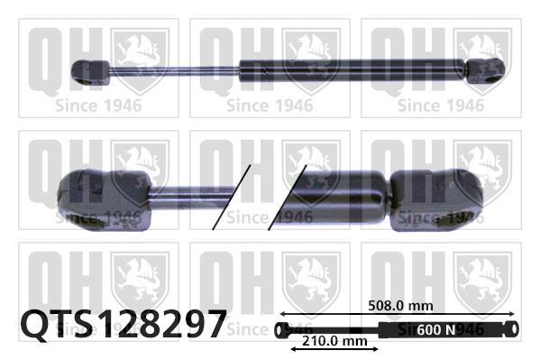 Muelle neumático QUINTON HAZELL ref. QTS128297