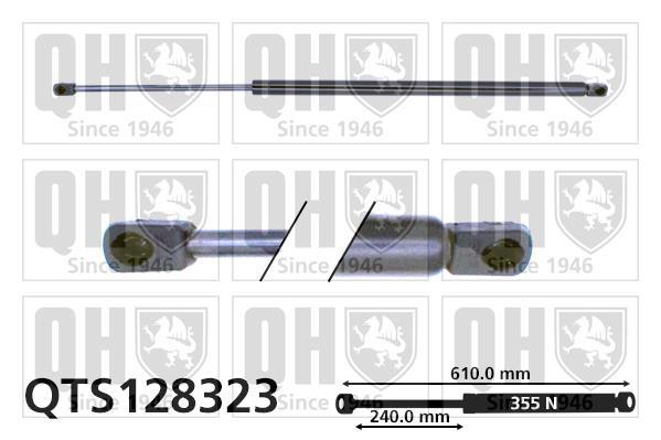 Muelle neumático QUINTON HAZELL ref. QTS128323
