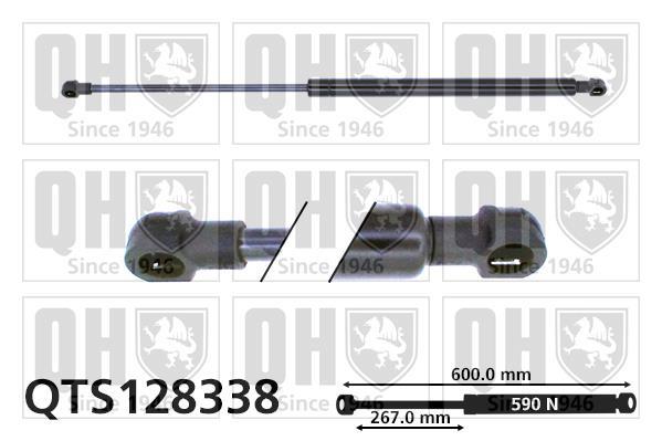 Vérin (Vérin de hayon) QUINTON HAZELL QTS128338