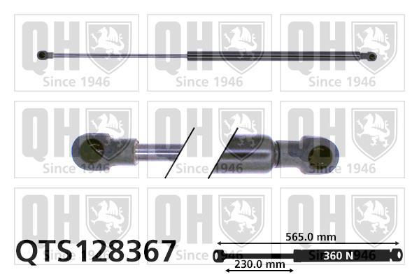 Vérin (Vérin de hayon) QUINTON HAZELL QTS128367