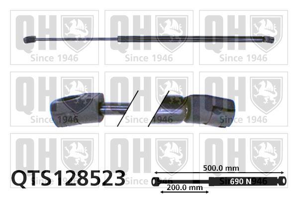 Muelle neumático QUINTON HAZELL ref. QTS128523