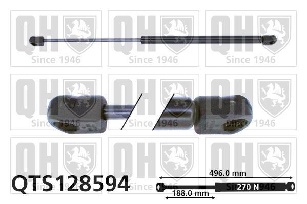 Muelle neumático QUINTON HAZELL QTS128594