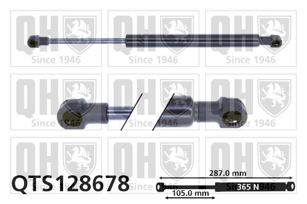 Vérin (Vérin de hayon) QUINTON HAZELL QTS128678