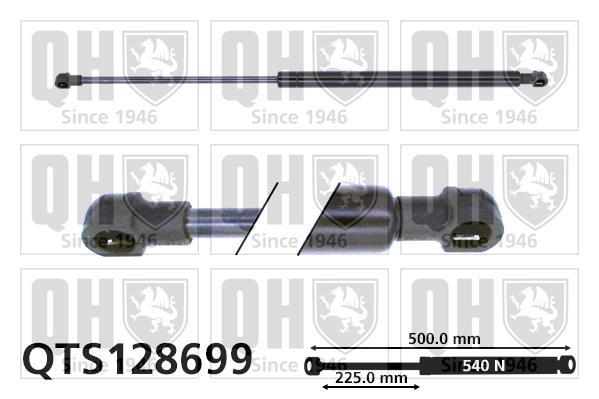 Vérin (Vérin de hayon) QUINTON HAZELL QTS128699