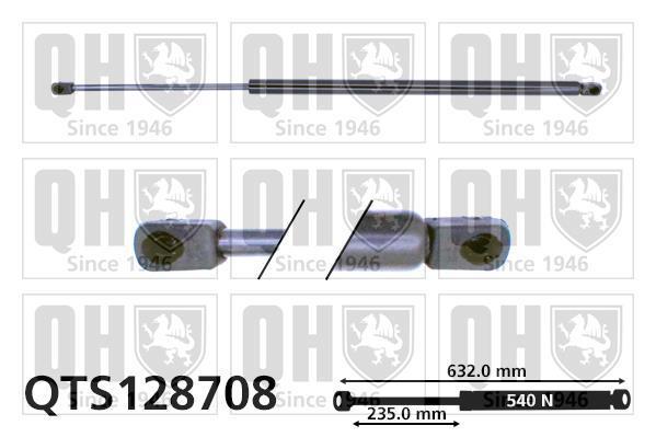 Vérin (Vérin de hayon) QUINTON HAZELL ref. QTS128708