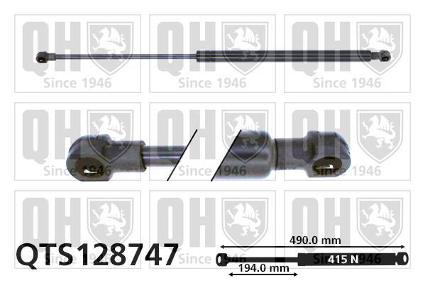 Vérin (Vérin de hayon) QUINTON HAZELL QTS128747