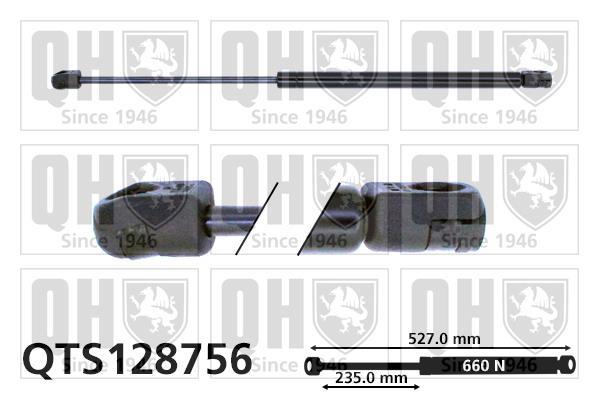 Vérin (Vérin de hayon) QUINTON HAZELL QTS128756