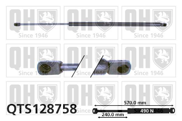 Vérin (Vérin de hayon) QUINTON HAZELL QTS128758