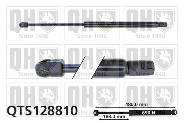 Muelle neumático QUINTON HAZELL ref. QTS128810