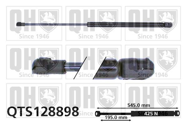 Vérin (Vérin de hayon) QUINTON HAZELL ref. QTS128898