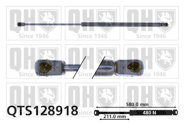 Muelle neumático QUINTON HAZELL ref. QTS128918