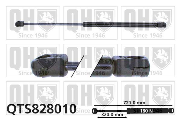 Muelle neumático QUINTON HAZELL ref. QTS828010