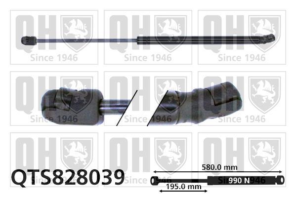 Vérin (Vérin de hayon) QUINTON HAZELL ref. QTS828039