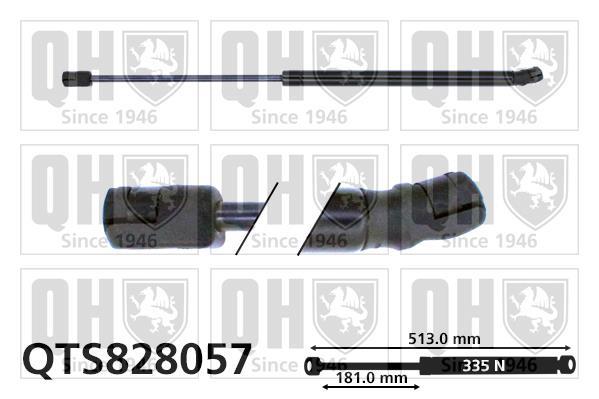 Vérin (Vérin de hayon) QUINTON HAZELL ref. QTS828057