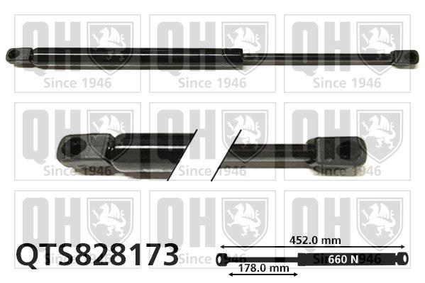 Muelle neumático QUINTON HAZELL ref. QTS828173