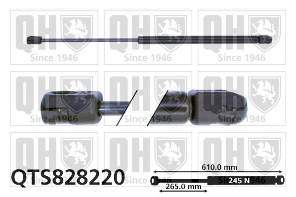 Vérin (Vérin de hayon) QUINTON HAZELL ref. QTS828220