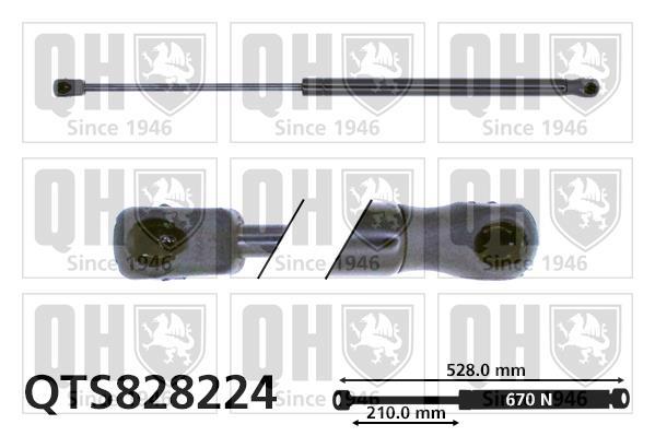 Muelle neumático QUINTON HAZELL ref. QTS828224
