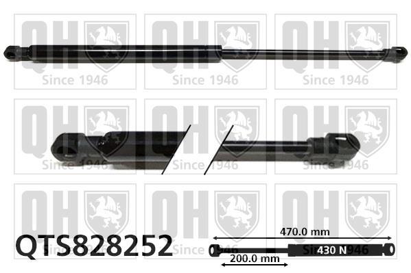 Muelle neumático QUINTON HAZELL ref. QTS828252