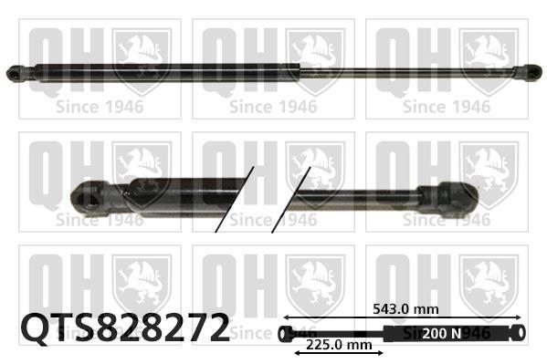 Muelle neumático QUINTON HAZELL ref. QTS828272