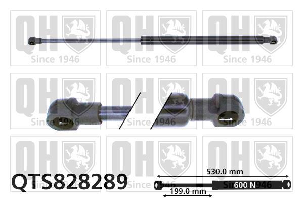 Vérin (Vérin de hayon) QUINTON HAZELL ref. QTS828289