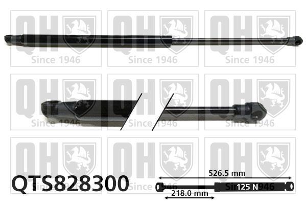Muelle neumático QUINTON HAZELL ref. QTS828300