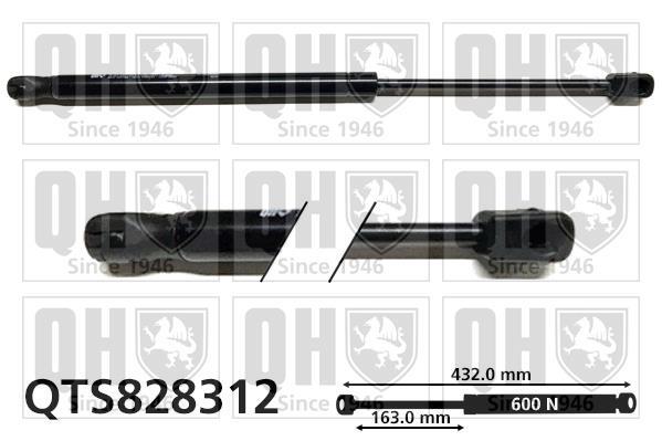 Muelle neumático QUINTON HAZELL ref. QTS828312