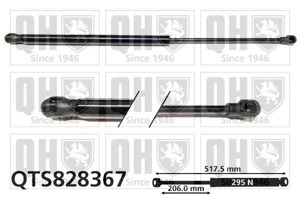 Muelle neumático QUINTON HAZELL ref. QTS828367