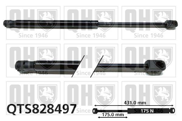 Vérin (Vérin de hayon) QUINTON HAZELL ref. QTS828497