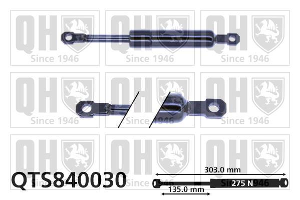 Vérin (Vérin de hayon) QUINTON HAZELL QTS840030