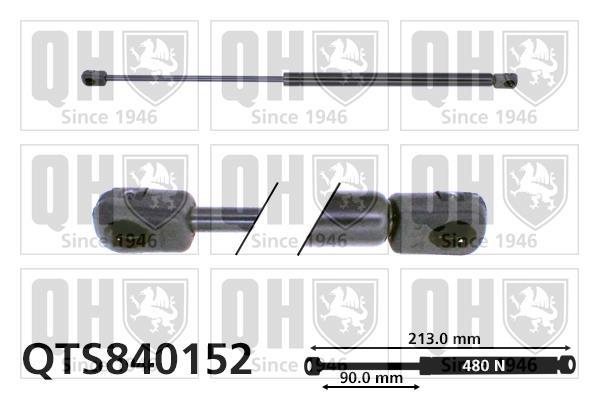 Vérin (Vérin de hayon) QUINTON HAZELL QTS840152