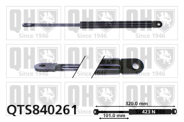 Muelle neumático QUINTON HAZELL ref. QTS840261