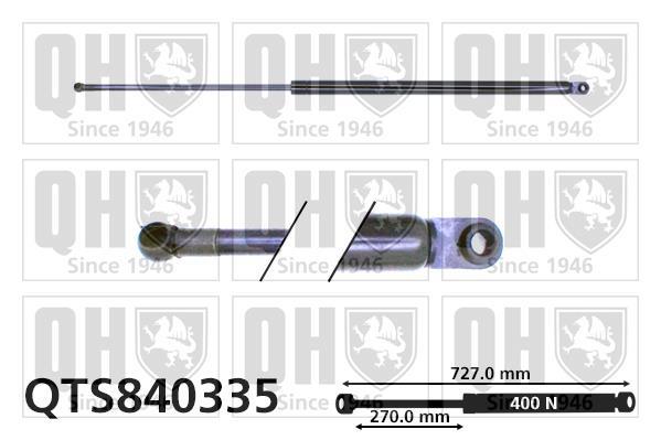 Vérin (Vérin de hayon) QUINTON HAZELL ref. QTS840335