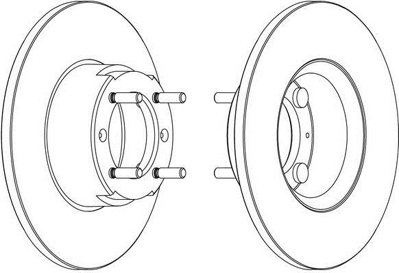 Disques de frein FERODO DDF530