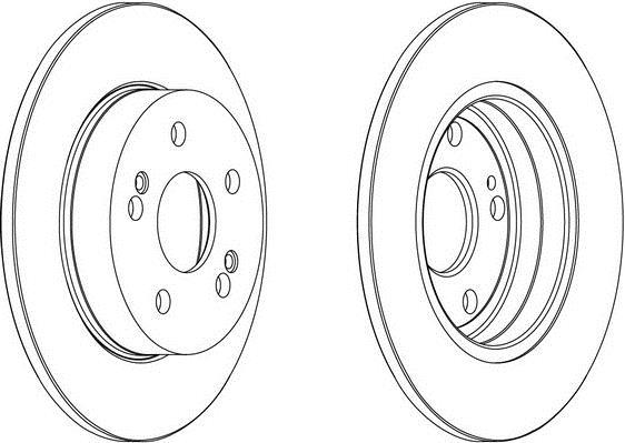 Disques de frein FERODO DDF555