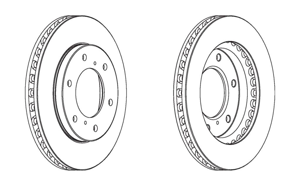 Disques de frein FERODO ref. DDF1818C
