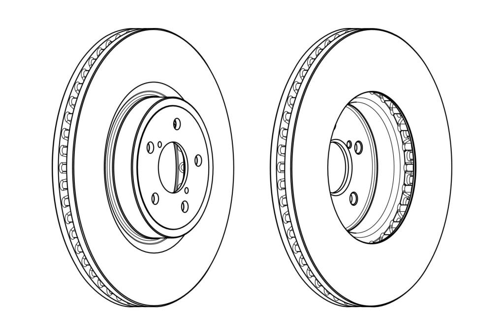 Discos de travão FERODO DDF1841C-1