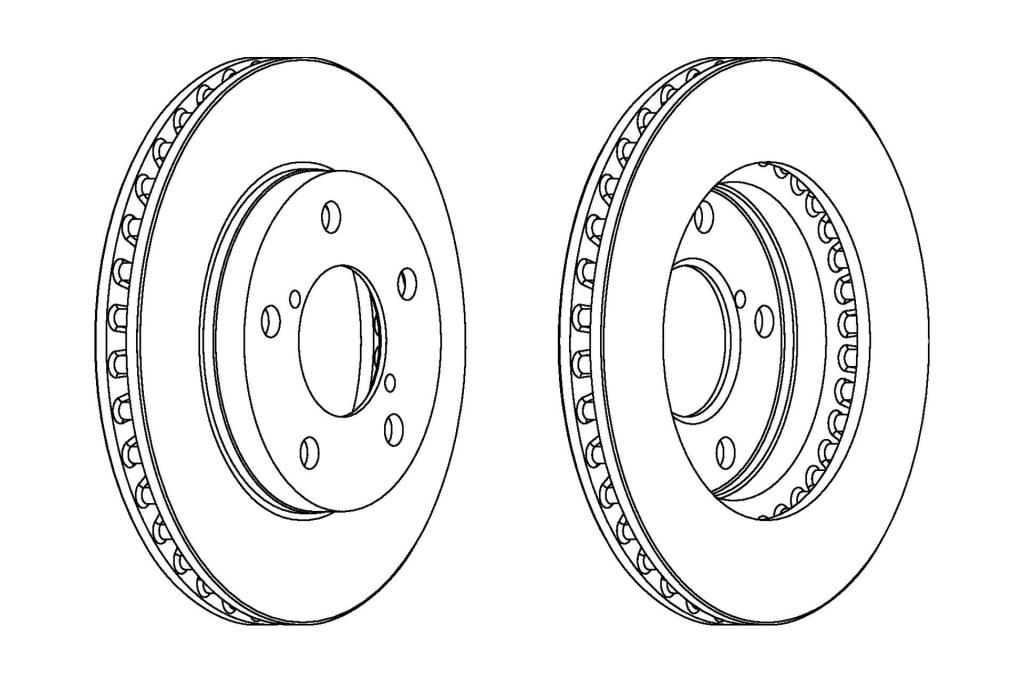 Discos de travão FERODO DDF1859
