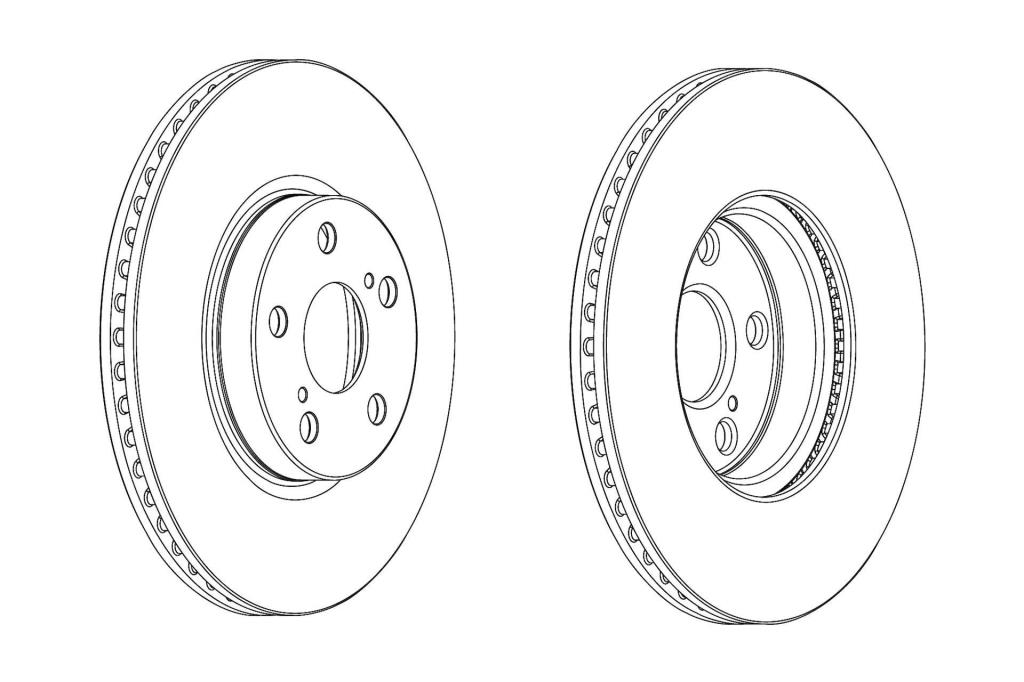 Disques de frein FERODO DDF1865C