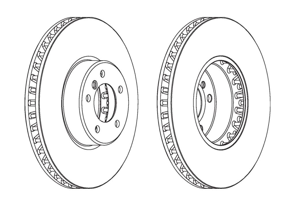 Discos de freno FERODO ref. DDF1867C-1