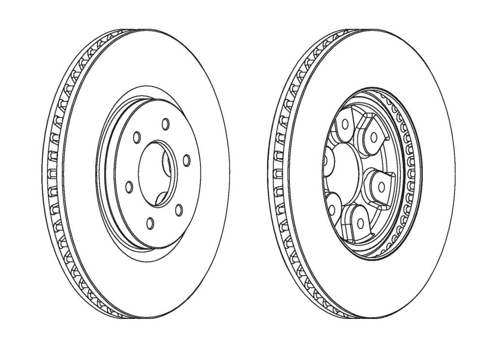 Disques de frein FERODO DDF1902