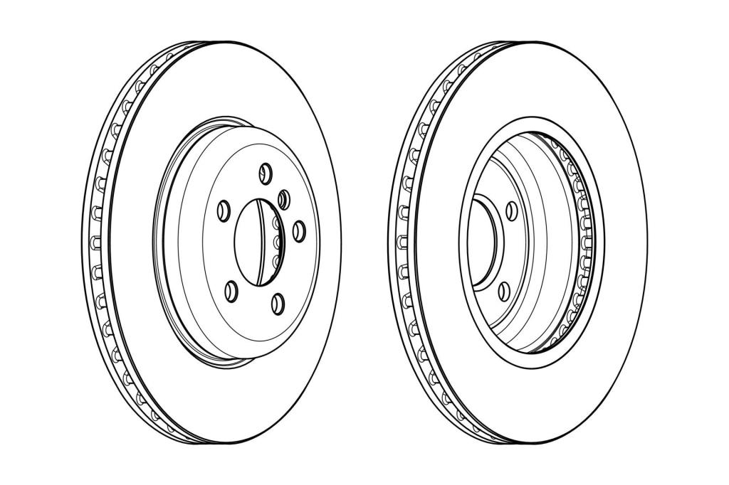 Disques de frein FERODO DDF2047C-1