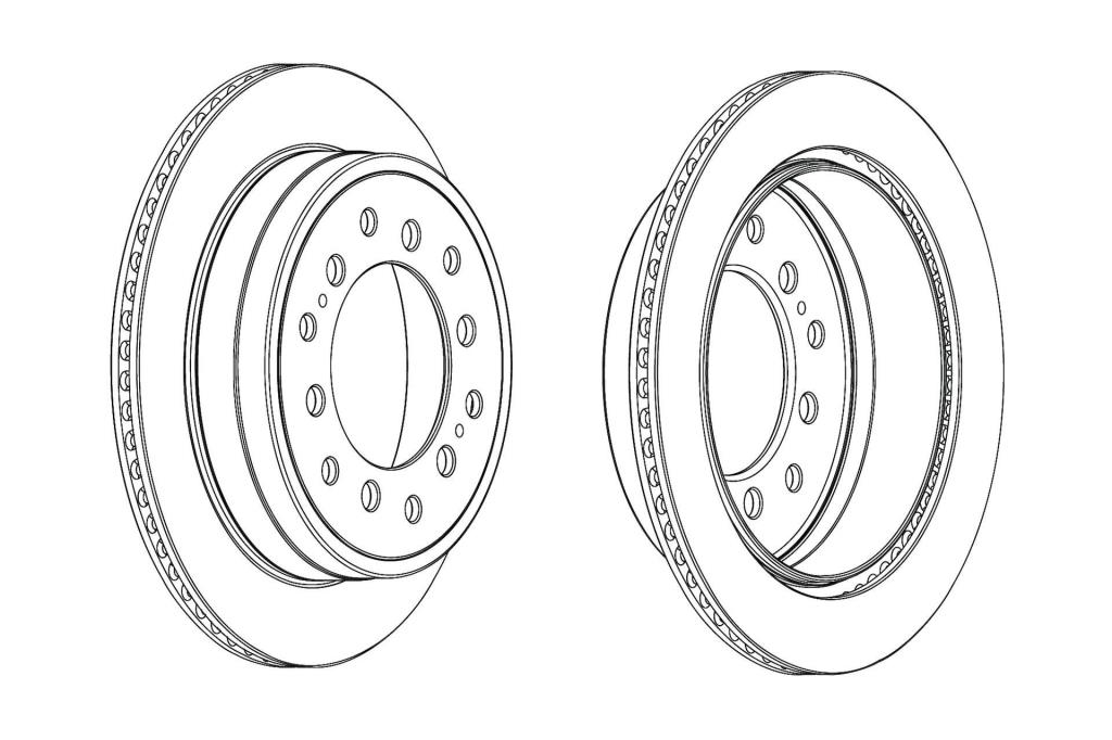 Disques de frein FERODO DDF2094C