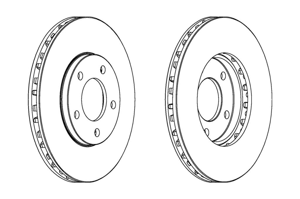 Disques de frein FERODO DDF366