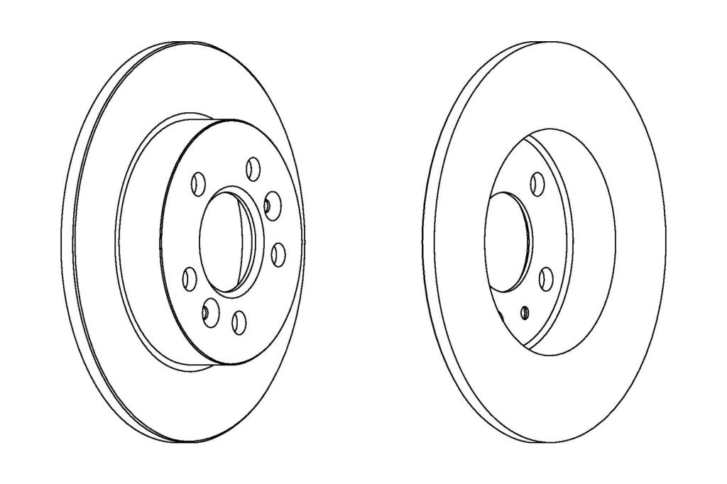 Disques de frein FERODO DDF556