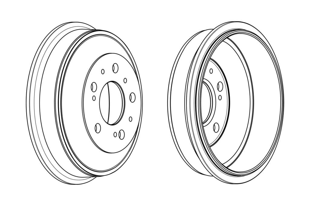 Tambour de frein FERODO ref. FDR329011
