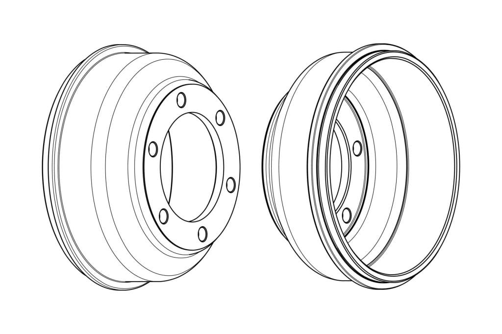 Tambour de frein FERODO ref. FDR329193