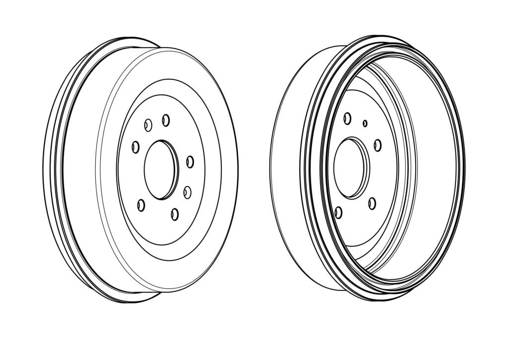 Tambour de frein FERODO ref. FDR329268